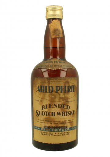 AULD PETRIE Bot.60/70's 75cl 43% Petrie Phil & co. - Blended