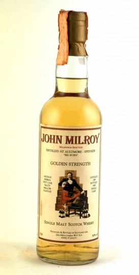 AULTMORE 10yo  1989 1999 70cl 50% John Milroy - Millenniun Selection