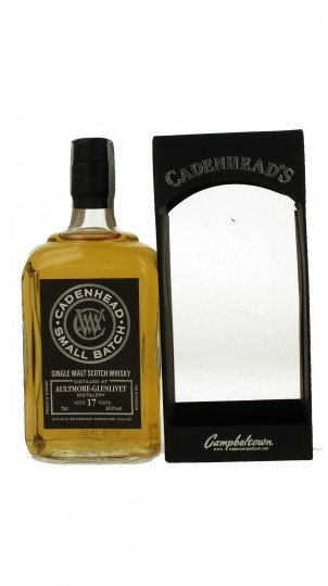AULTMORE 17 Years Old 1997 2014 70cl 54.9% Cadenhead's - Small Batch
