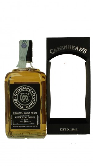 AULTMORE 20 years old 1997 2018 70cl 51.8% Cadenhead's - Small Batch