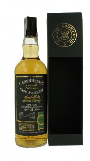 AULTMORE 21 years old 1997 2018 70cl 52.1% Cadenhead's - Authentic Collection