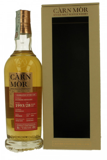 AULTMORE 28 Years Old 1993 2022 70cl 47.4% Carn Mor Cask 4434/ 233 Bts
