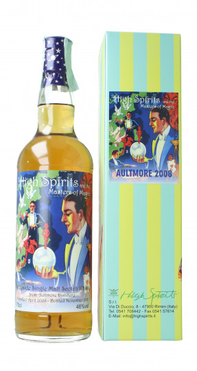 AULTMORE Highland Scotch Whisky 11 year old 2008 2019 70cl 46% High Spirits  -Master of magic