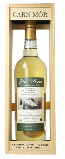 AULTMORE Highland Scotch Whisky 11 year old 70cl 46% Jim Clark Edition 50th anniversary 2018
