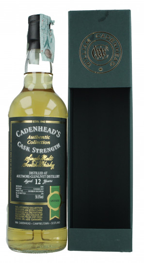 AULTMORE Highland Sctoch Whisky 12  years old 2006 2019 70cl 56.6% Cadenhead's - Authentic Collection