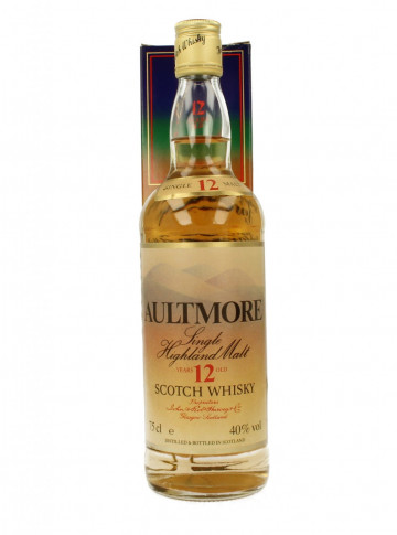 AULTMORE Highland Sctoch Whisky 12yo Bot.80's 75cl 40% OB