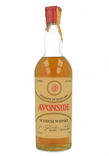 AVONSIDE  Bot.70's 75cl 40% Gordon & Co.