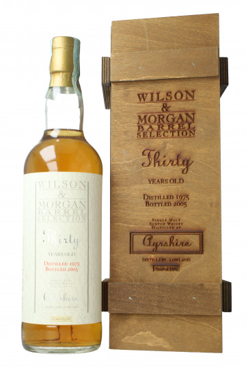 AYRSHIRE LADYBURN 30 Year old 1975 70cl 48.9% Wilson & Morgan  -cask 3376