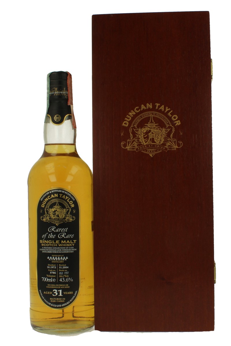 AYRSHIRE LADYBURN 31yo 1973 2004 70cl 43,6% Duncan Taylor Rarest