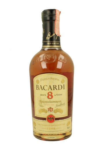 BACARDI 8yo 1862 70cl 40% OB - Rum