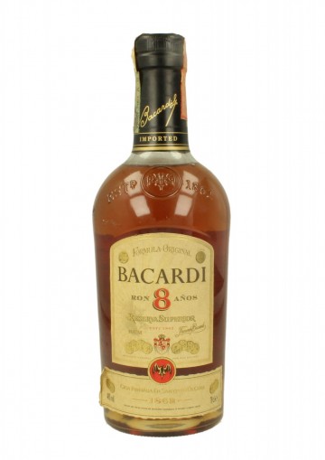 BACARDI 8yo 1862 70cl 40% OB - Rum
