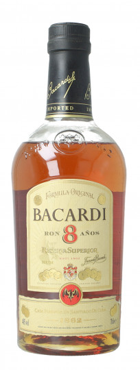 Bacardi Cuban  Rum 8 year old 1990 bottled circa 70cl 40% Anejo
