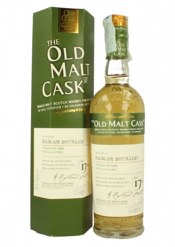 BALBLAIR 17yo 1990 2007 70cl 50% Douglas Laing - OMC