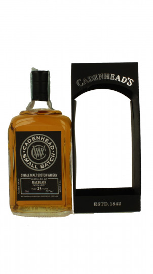 BALBLAIR 23 Years Old 1990 2013 70cl 51.7% Cadenhead's - Small Batch