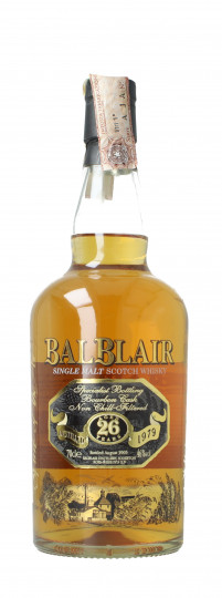 Balblair  Highland Scotch Whisky 26 year old 1979 70cl 46% OB  -