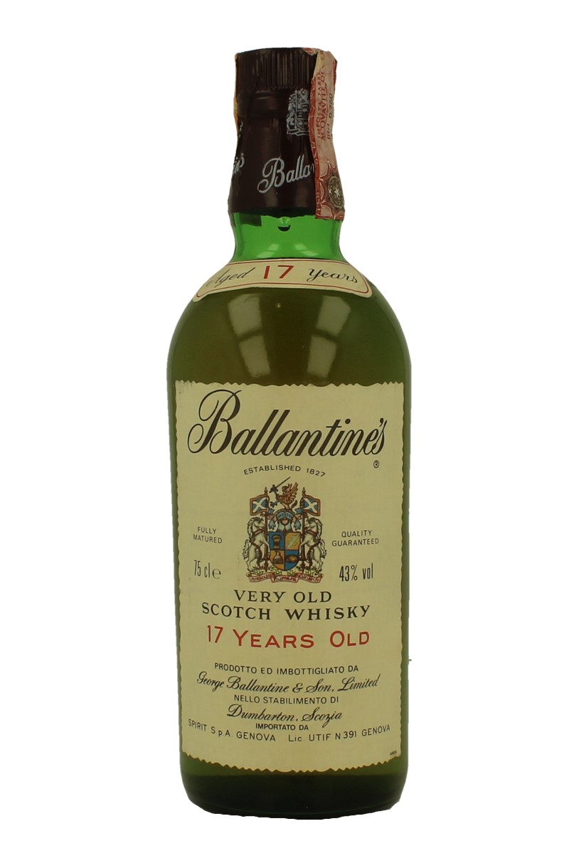 Whisky Ballantine´s 17 ans. Achète whisky. Smartbites