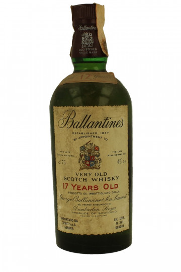 BALLANTINE'S 17 Years Old - Bot.70's 75cl 43% - Blended