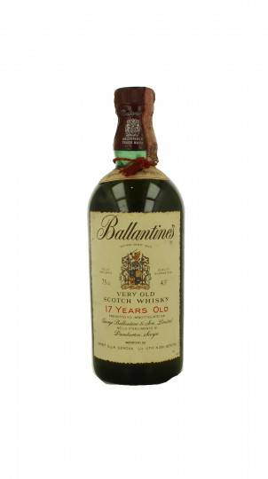 BALLANTINE'S 17 Years Old - Bot.70's 75cl 43% OB-
