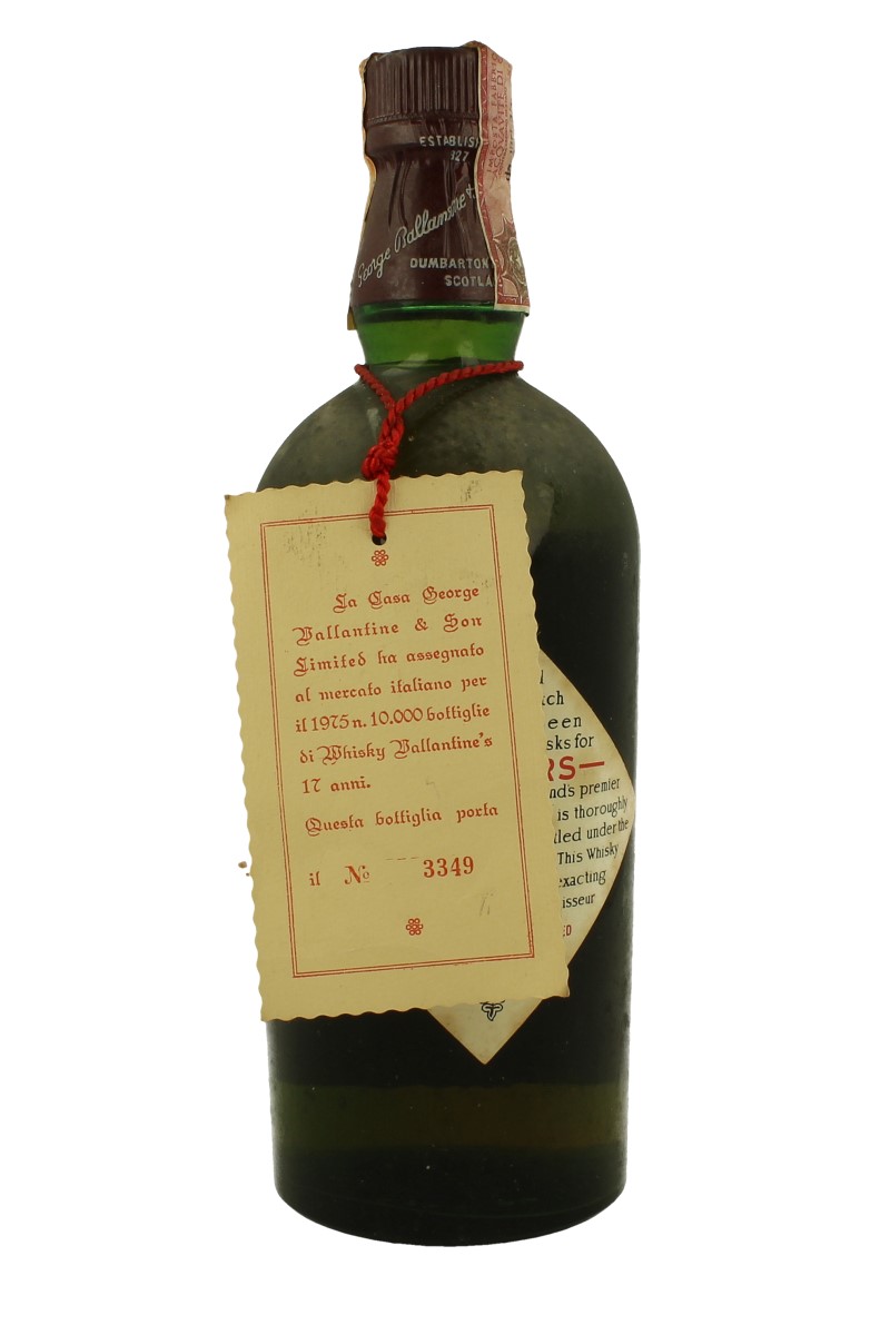 BALLANTINE'S 17yo 1975 75cl 43% - Blended - Products - Whisky