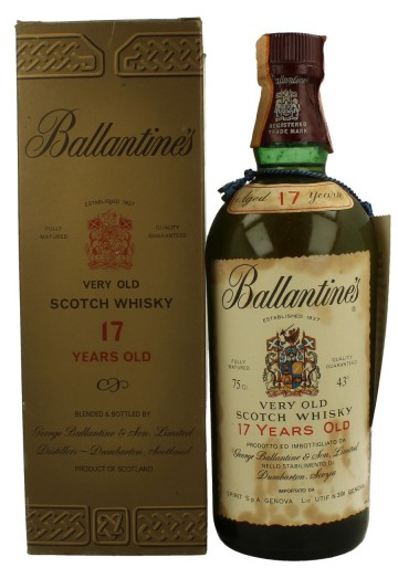 BALLANTINE'S 17yo - Bot.70's 75cl 43% - Blended