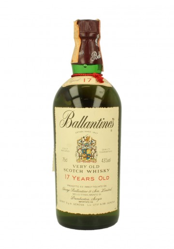 BALLANTINE'S 17yo Bot.80's 75cl 43% - Blended