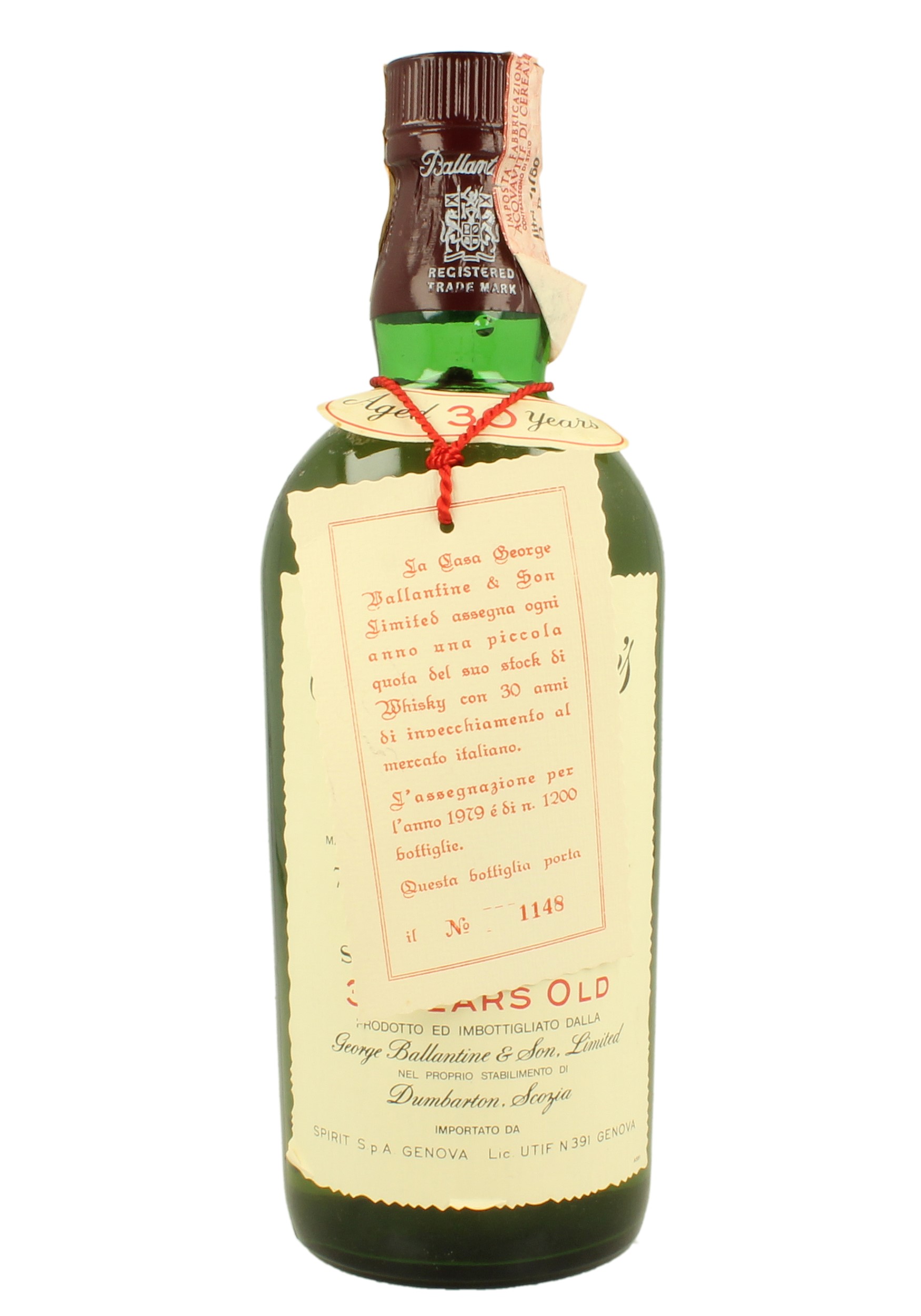 BALLANTINE'S 30yo Bot.1979 75cl 43% - Blended - Products - Whisky