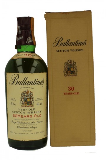 BALLANTINE'S 30yo - Bot.70's 75cl 43% Spirit import