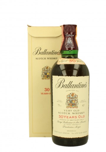 BALLANTINE'S 30yo Bot.80's 75cl 43% - Blended