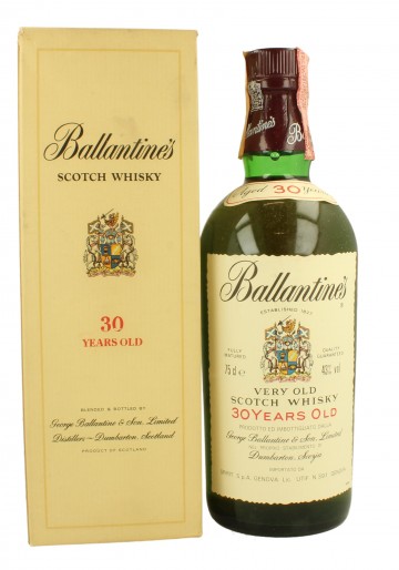 BALLANTINE'S 30yo Bot.80's 75cl 43% - Blended