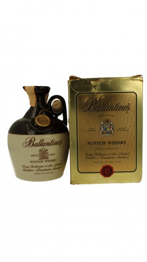 BALLANTINE'S Bot.80's 75cl 40% Ceramic decanter - Blended