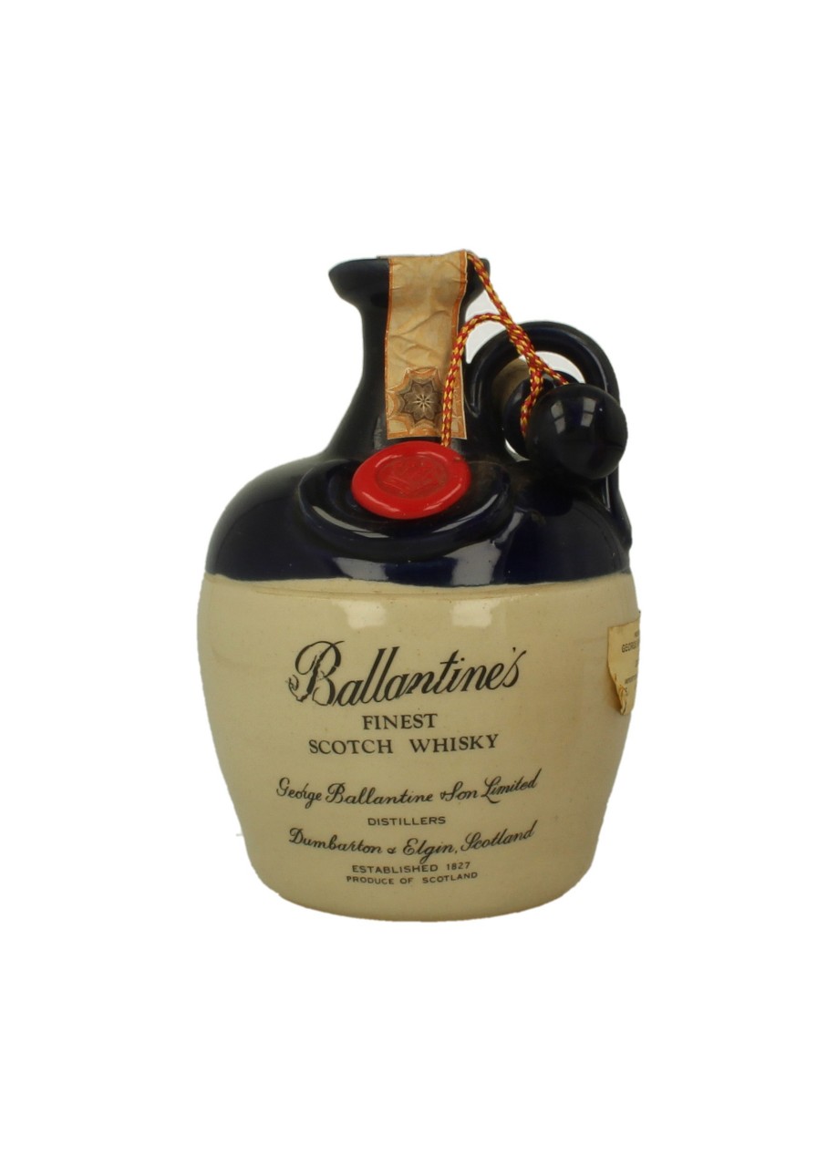 BALLANTINE'S Finest Bot.70's 75cl 43% Ceramic decanter