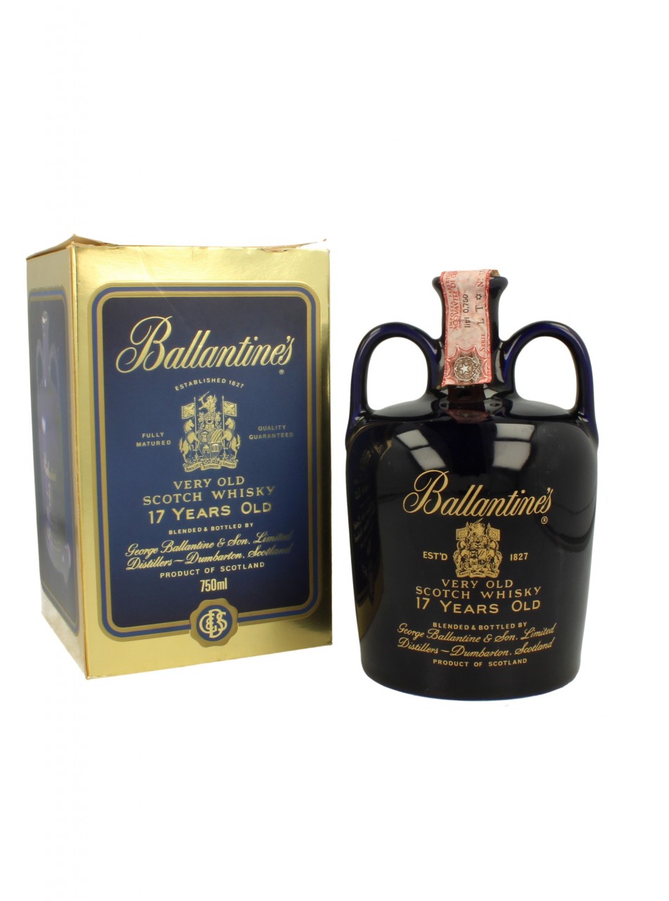BALLANTINE'S OB 17YO 75CL 43% CERAMIC - Products - Whisky Antique