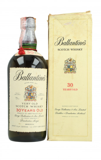 Ballantine's  Scotch Whisky 30 Year Old imported in Italy 1979 75cl 43% OB-
