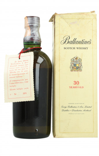 Ballantine's  Scotch Whisky 30 Year Old imported in Italy 1979 75cl 43% OB-