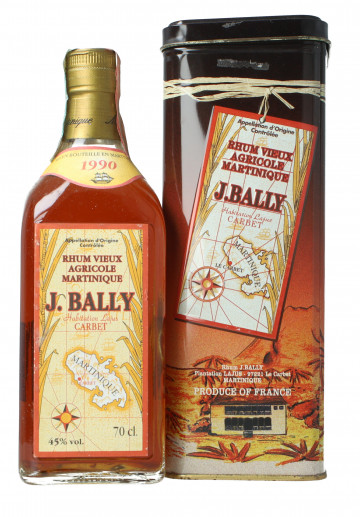BALLY Martinique  Rhum vieux  agricole 1990 70cl 45%