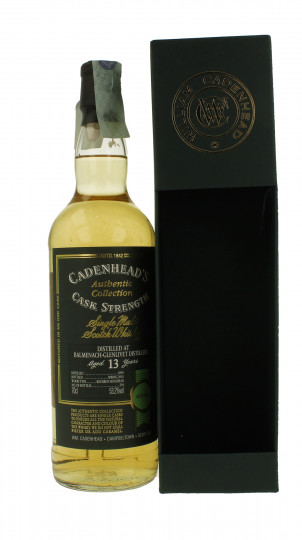 BALMENACH 13 years old 2004 2018 70cl 53.2% Cadenhead's - Authentic Collection