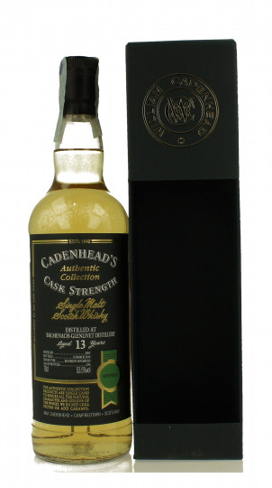 BALMENACH 13 years old 2005 2018 70cl 53.5% Cadenhead's - Authentic Collection