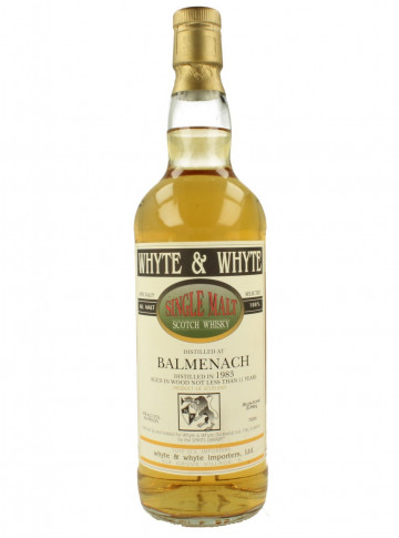 Balmenach  Single  Malt Scotch Whisky 11yo 1983 75cl 43% Whyte & Whyte - USA import