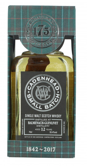 Balmenach  Single  Malt Scotch Whisky 12 years old 2005 2017 70cl 55.4% Cadenhead's - Small Batch