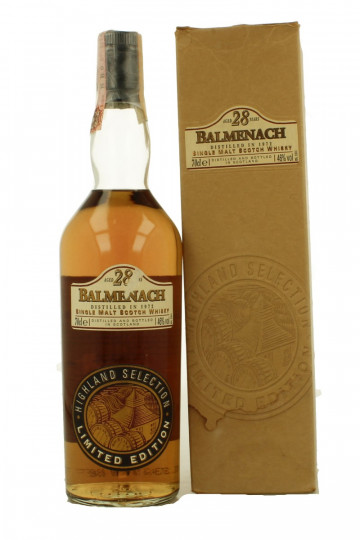 Balmenach  Single  Malt Scotch Whisky 28 Year Old 1972 70cl 46% OB-