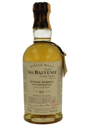 BALVENIE 15 years old 1983 1999 70cl 50.4% OB- Single Barrel #1321