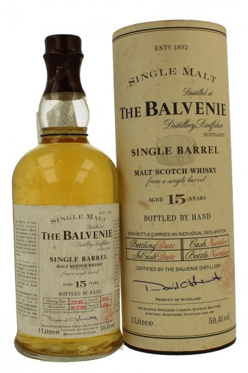 BALVENIE 15yo 1980 1995 70cl 50.4 %