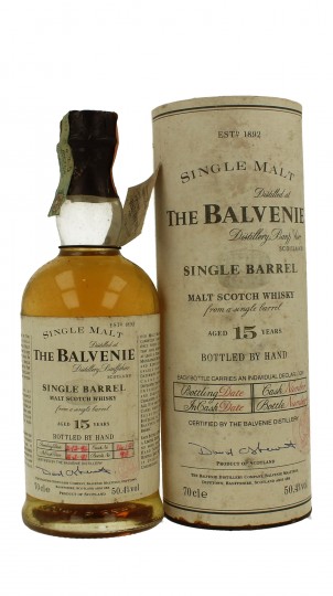 BALVENIE 15yo 1981 1996 70cl 50.4% OB  - Single Barrel  1415