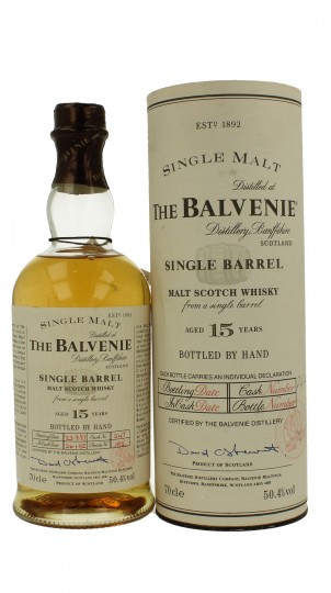 BALVENIE 15yo 1982 2002 70cl 50.4% OB  - Single Barrel #617