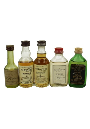 BALVENIE 16x 5cl 16 RARE MINIATURES