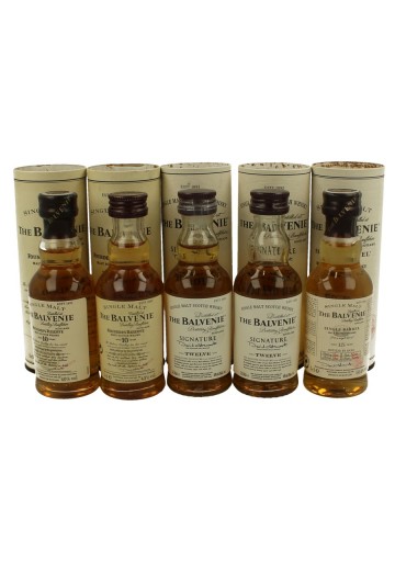 BALVENIE 16x 5cl 16 RARE MINIATURES