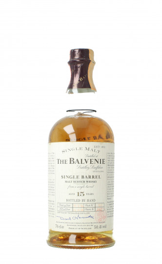 Balvenie Speyside  Scotch Whisky 15 year old 1980 1996 70cl 50.4% OB- Single barrel