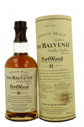 Balvenie Speyside  Scotch Whisky 21 years Old 70cl 40% OB-Port Wood