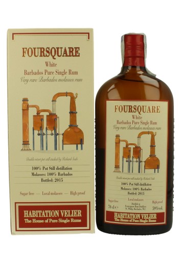 BARBADOS FOURSQUARE Bot.2015 70cl 59% Habitation Velier White Rum