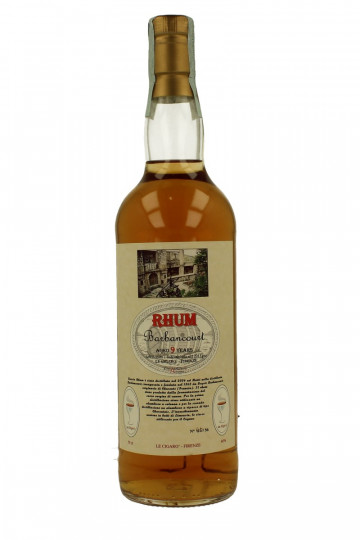 BARBANCOURT RHUM 9  Years Old 2004 70cl 46% Le Cigaro'